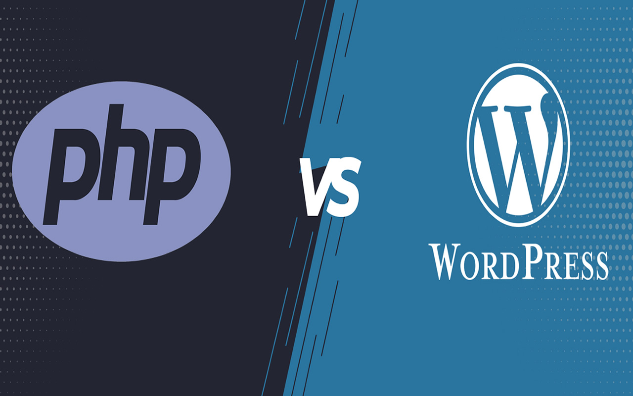 مقایسه طراحی سایت با وردپرس و php